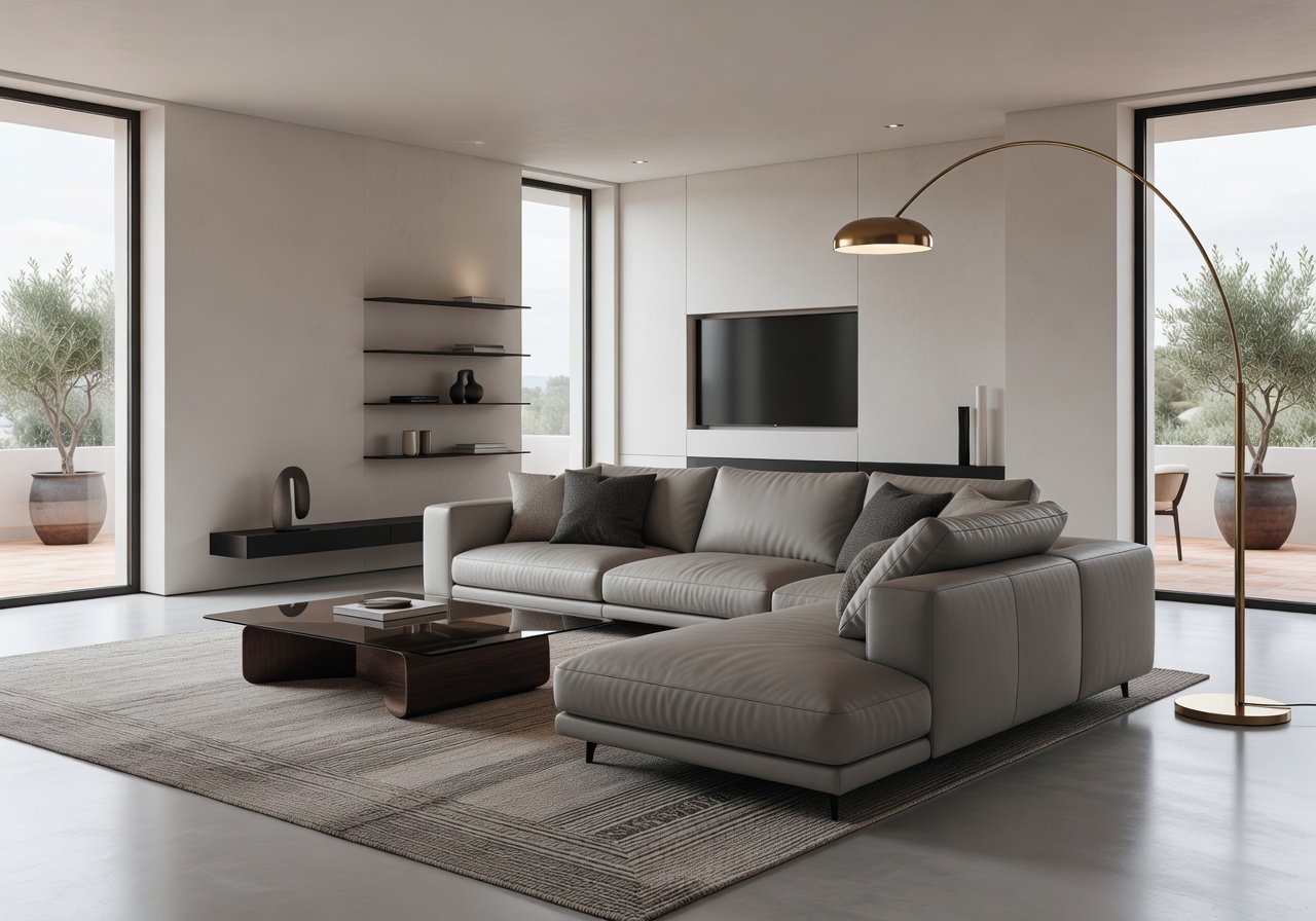 BoConcept Spain modern luxury interior design living room